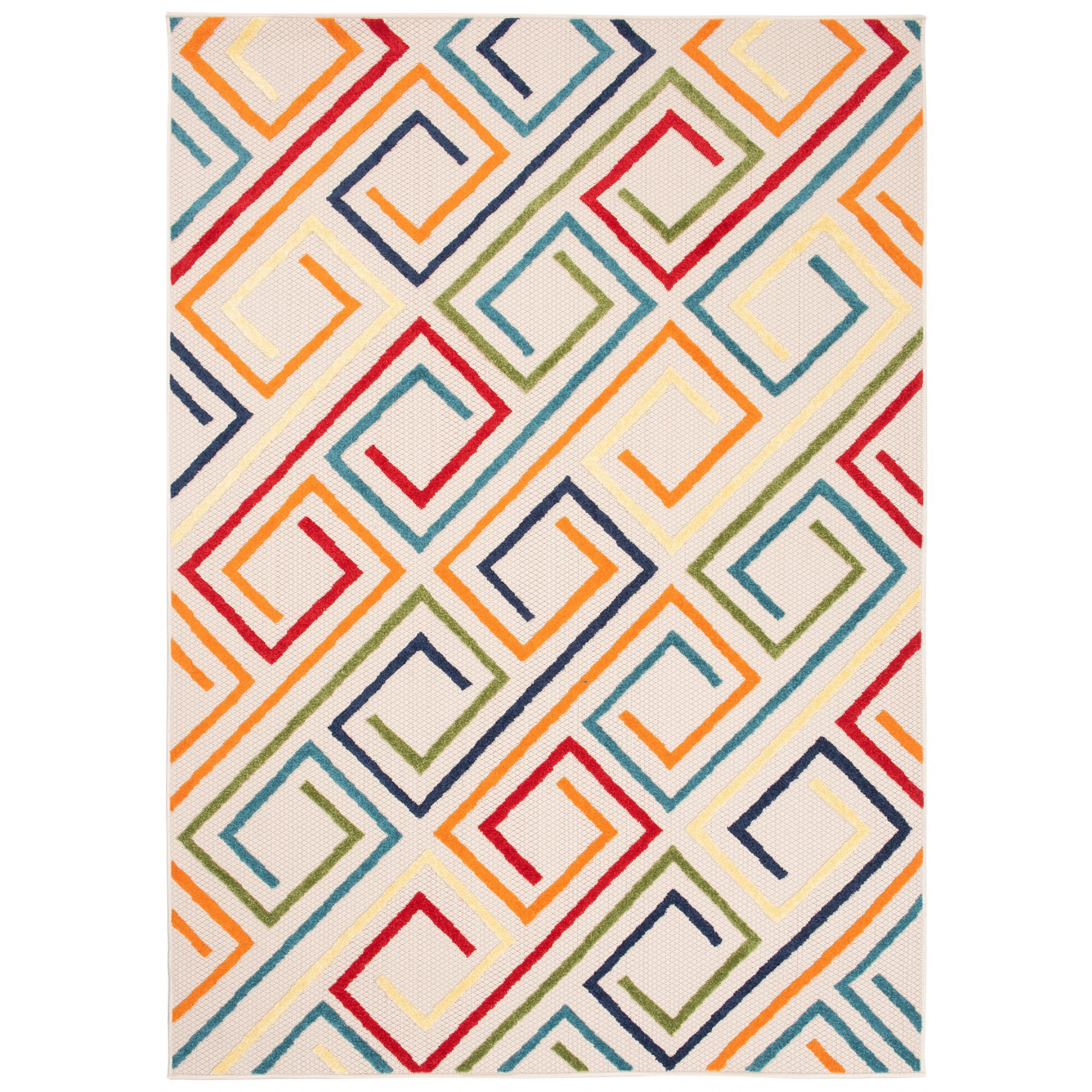 Covor Avenruta Modern Abstract Colors Chemex Ec95A Cremos 160x230