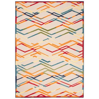 Covor Avenruta Modern Abstract Colors Chemex Ed02A Cremos 80x200 Covor Avenruta Modern Abstract Colors Chemex Ed02A Cremos 80x200