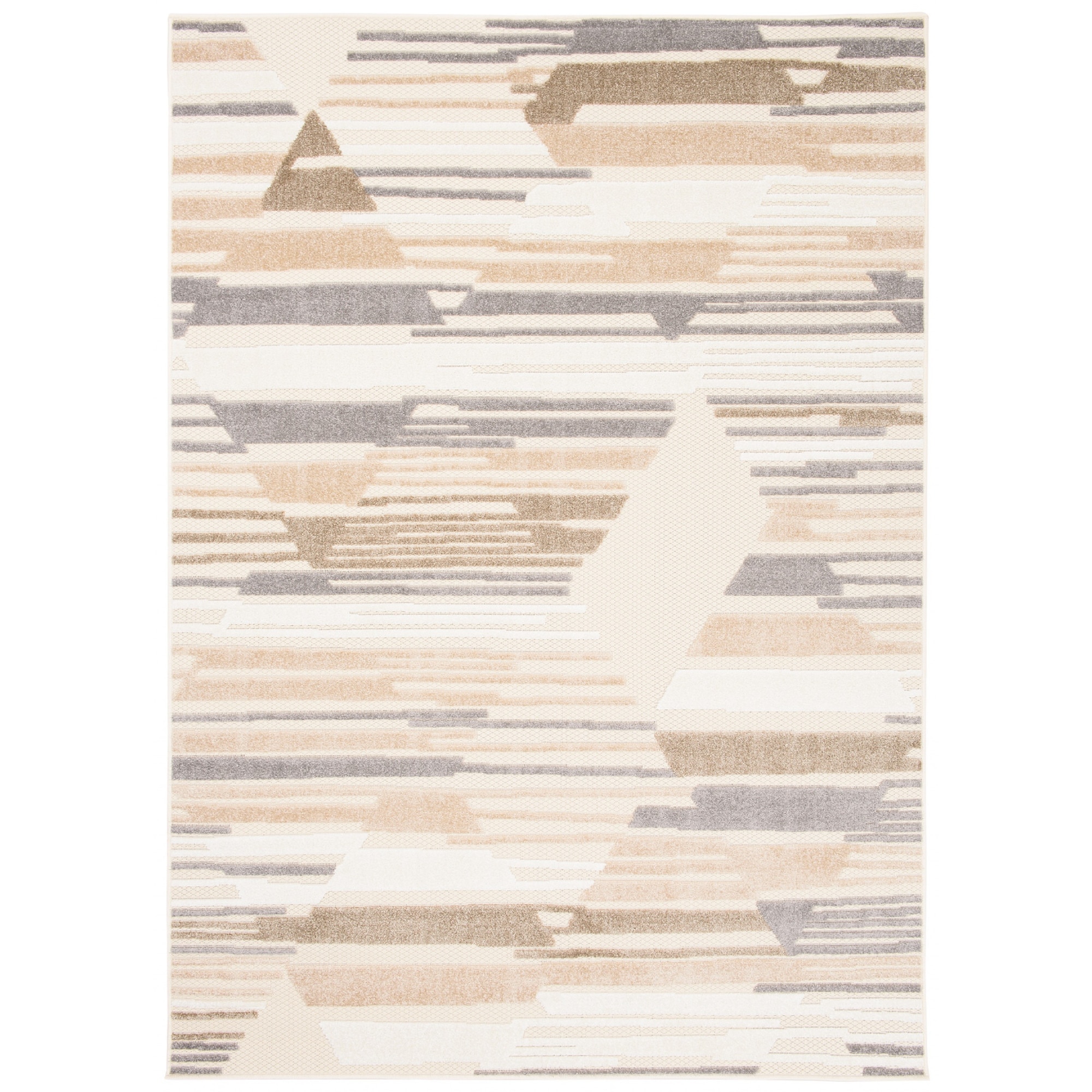 Covor Avenruta Modern Abstract Colors Chemex Ed04C Cremos 80x200