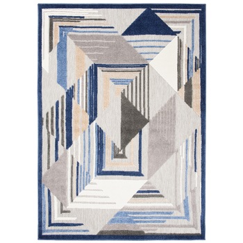 Covor Avenruta Modern Abstract Colors Chemex Ed12A Fea Gri 140x200 Covor Avenruta Modern Abstract Colors Chemex Ed12A Fea Gri 140x200