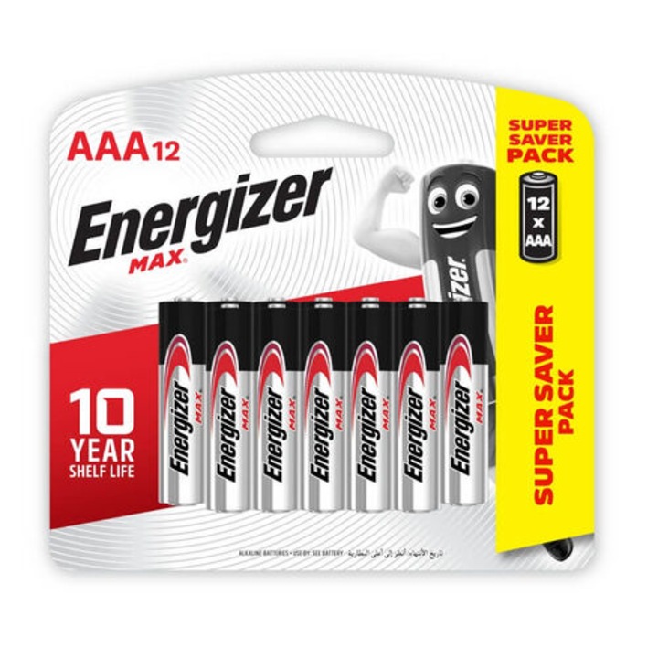 Energizer Max mikró AAA elem 12db