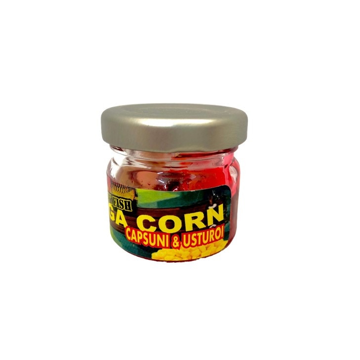 Porumb Flotant Mega Corn 10buc Capsuni & Usturoi