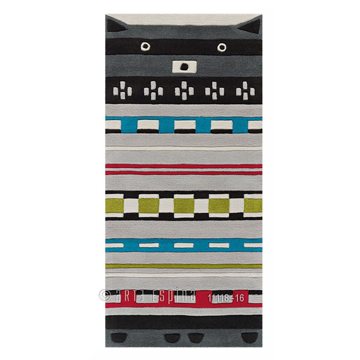 Covor Copii & Tineret Lagoa, Multicolor, 75x160 cm