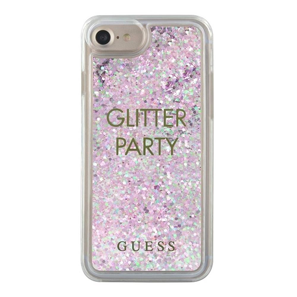 Husa de protectie Guess pentru Apple iPhone 8, Poliuretan termoplastic, Mov, 8289