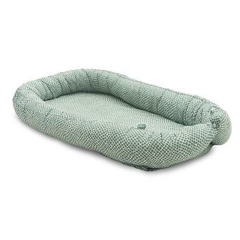 Babynest pentru bebelusi, Jollein Snake, 90x52 cm, verde