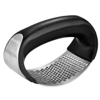 Presa usturoi SIKS® manuala, curbata, maner ergonomic, inox Presa usturoi SIKS® manuala, curbata, maner ergonomic, inox