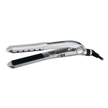 Placa de indreptat parul BaByliss 2170E, Slim 24 mm, Wet&Dry, Placi ceramice, Turbo, temperatura regabila 120° - 200°C, Gri Placa de indreptat parul BaByliss 2170E, Slim 24 mm, Wet&Dry, Placi ceramice, Turbo, temperatura regabila 120° - 200°C, Gri