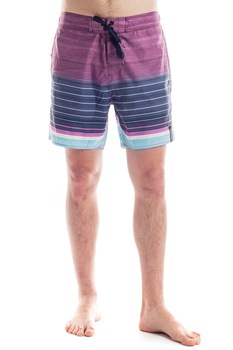 Fundango, Pantaloni scurti de baie, cu snur Salimu, Purpuriu/Albastru Fundango, Pantaloni scurti de baie, cu snur Salimu, Purpuriu/Albastru