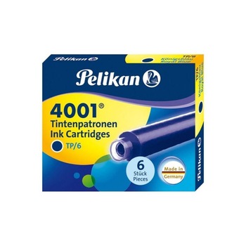 Set Patroane cerneala, Stilou mic, Pelikan 4001, 6 buc Set Patroane cerneala, Stilou mic, Pelikan 4001, 6 buc