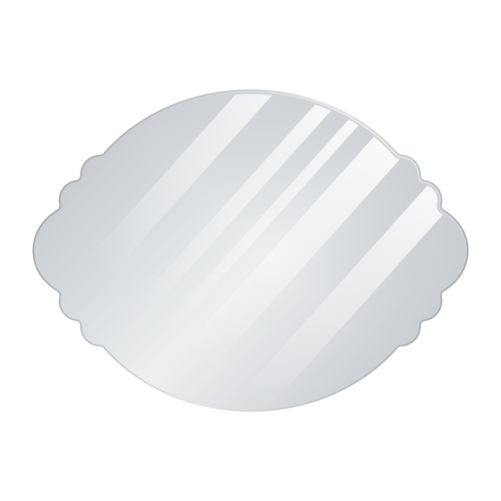 Sticker acrilic autocolant, Naimeed D3416-11, model Oglinda, 30 x 40 cm