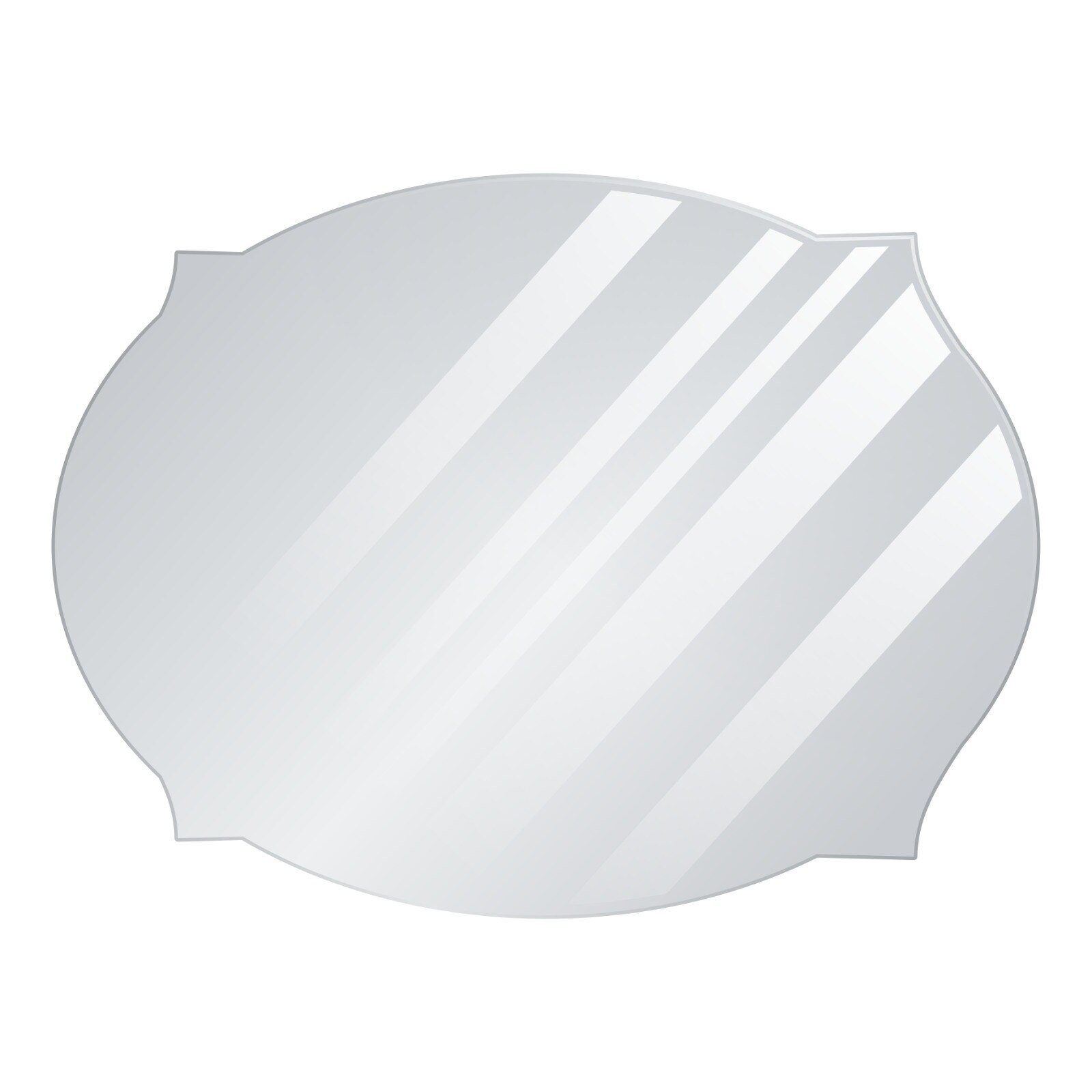 Sticker acrilic autocolant, Naimeed D3416-09, model Oglinda, 30 x 40 cm