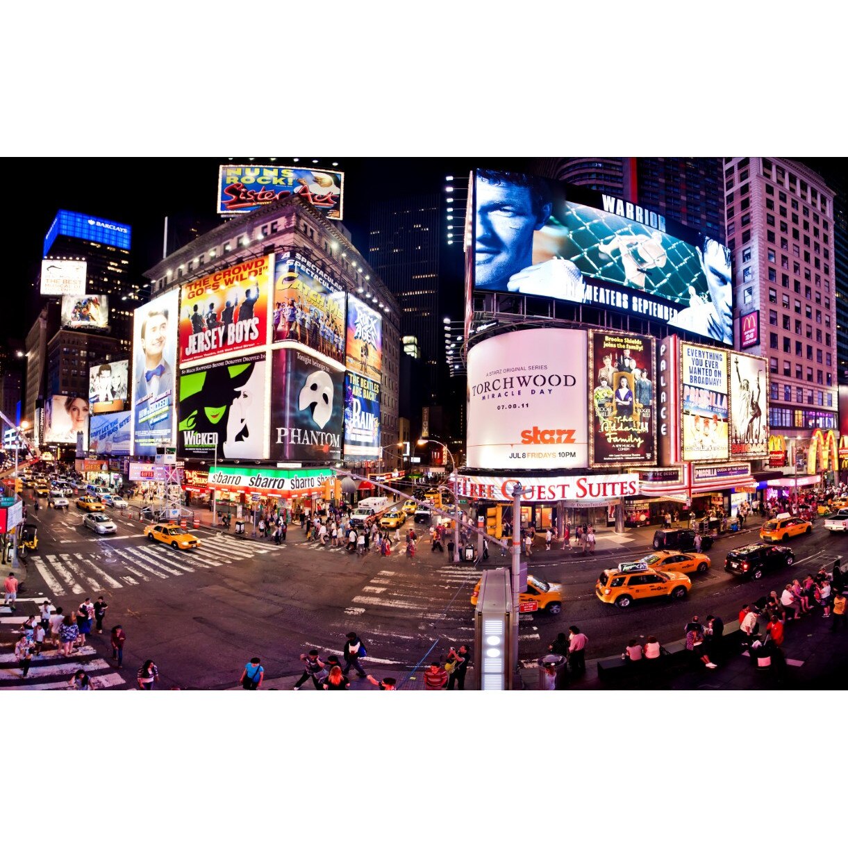 Tablou canvas Times Square panorama, 90 x 60 cm