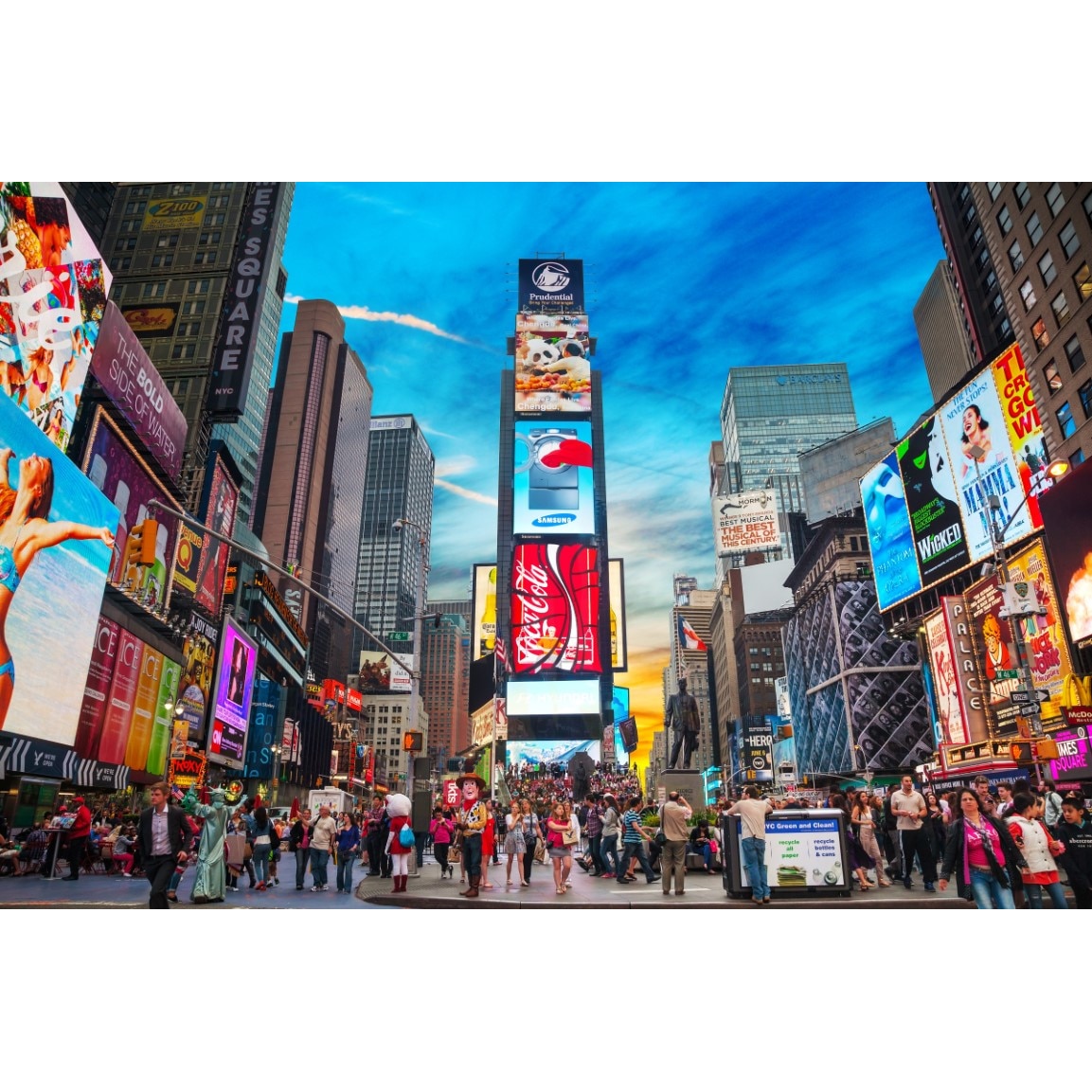 Tablou canvas Times Square, New York City, 90 x 60 cm