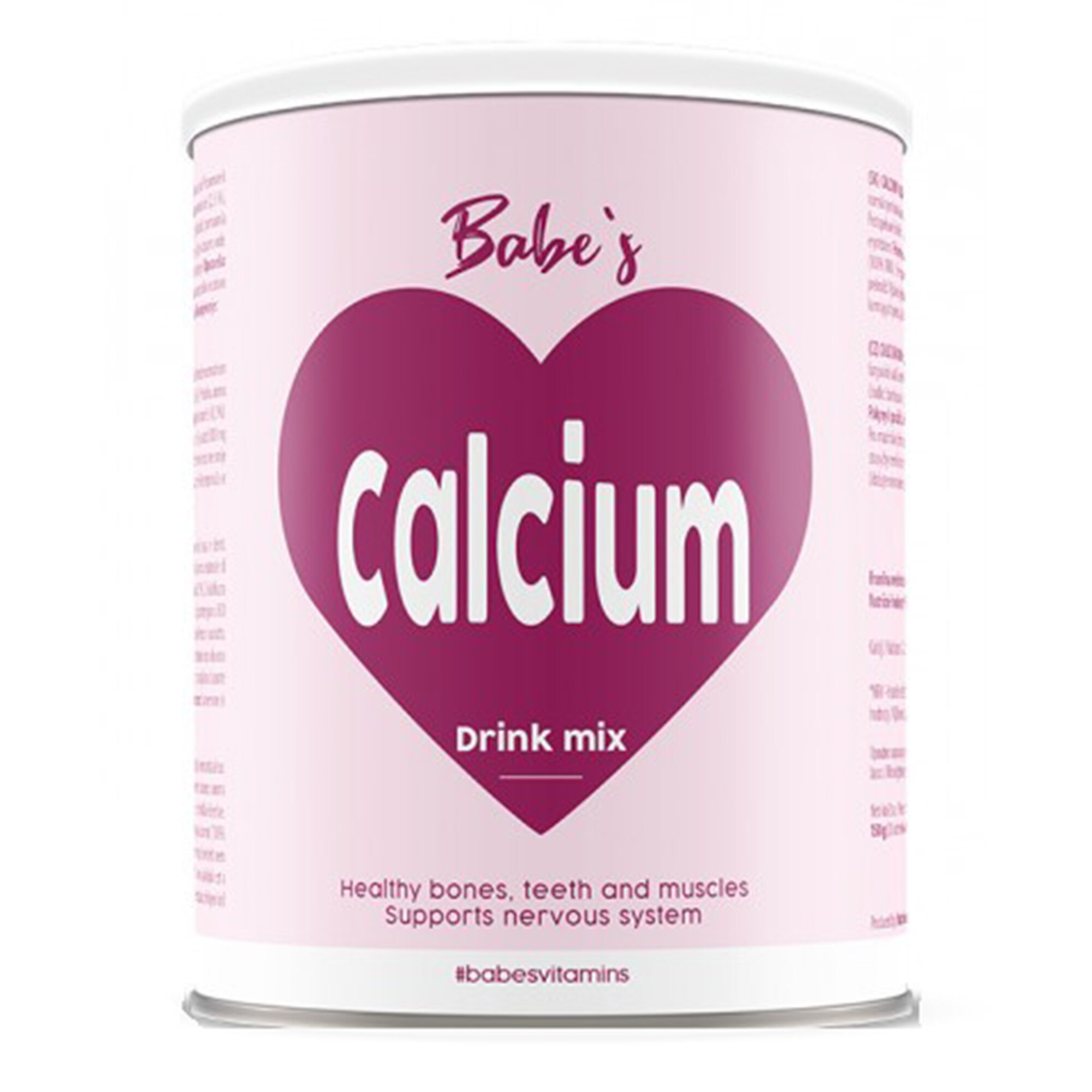 Bautura Babe's Calciu 800 mg Nutrisslim, 150 grame