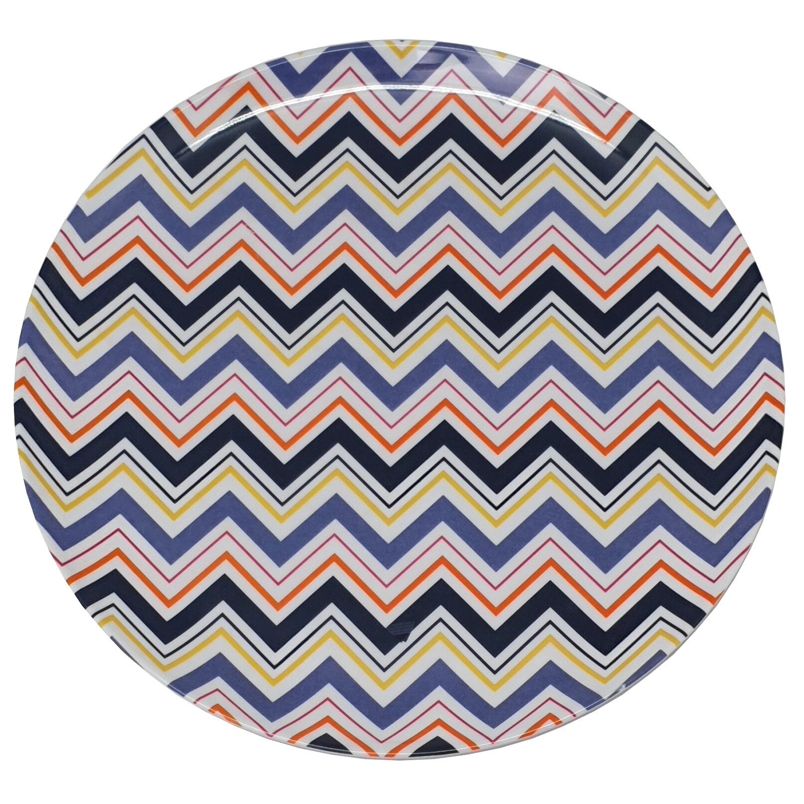 Farfurie Gemma, intinsa, 26 cm, multicolor, 9Stx