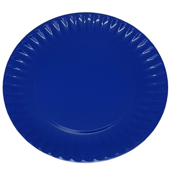 Farfurie Gemma, intinsa, 26 cm, albastru, uni, 4Stx Farfurie Gemma, intinsa, 26 cm, albastru, uni, 4Stx