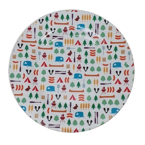 Farfurie Gemma intinsa 20 cm 9STX, model camping