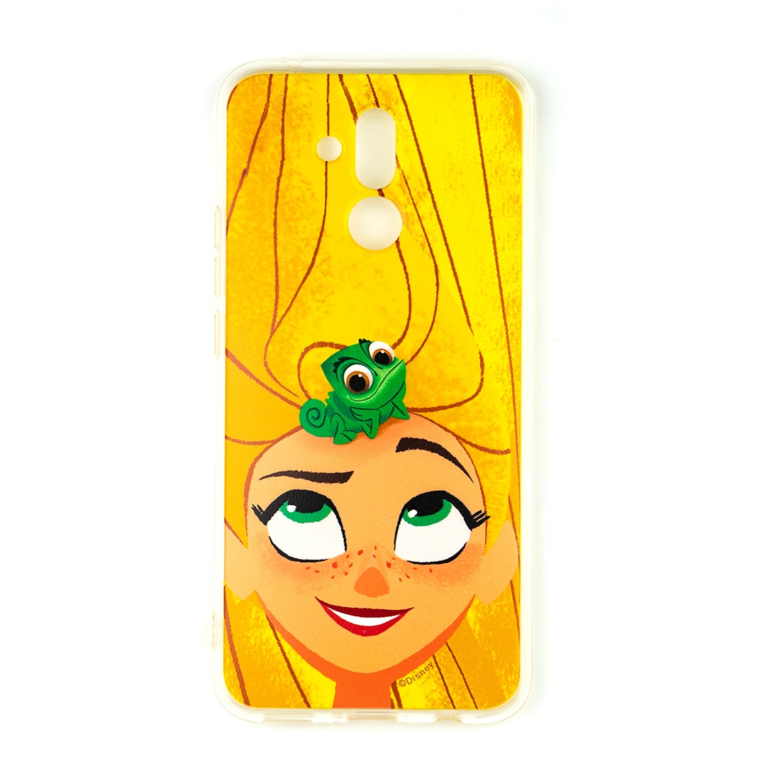 Husa de telefon, Disney, compatibil cu Huawei Mate 20 Lite, model Rapunzel 001, TPU, multicolor