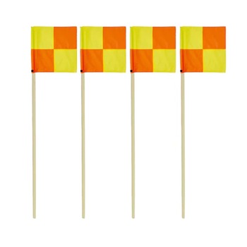 Set 4 bucati fanion colt teren fotbal, fix, 160 cm inaltime, Multicolor Set 4 bucati fanion colt teren fotbal, fix, 160 cm inaltime, Multicolor
