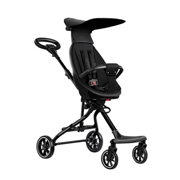 Carucior sport compact, bidirectional, pliabil si portabil, Easy A6 - Negru - Krista® Carucior sport compact, bidirectional, pliabil si portabil, Easy A6 - Negru - Krista®