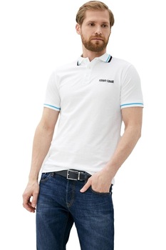 Tricou Polo Barbati Roberto Cavalli T-Shirt GST673A-51600053, Alb Tricou Polo Barbati Roberto Cavalli T-Shirt GST673A-51600053, Alb
