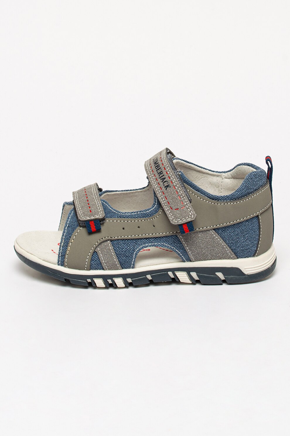 Lumberjack, Sandale cu benzi velcro Billy, Albastru/Gri, 25 EU