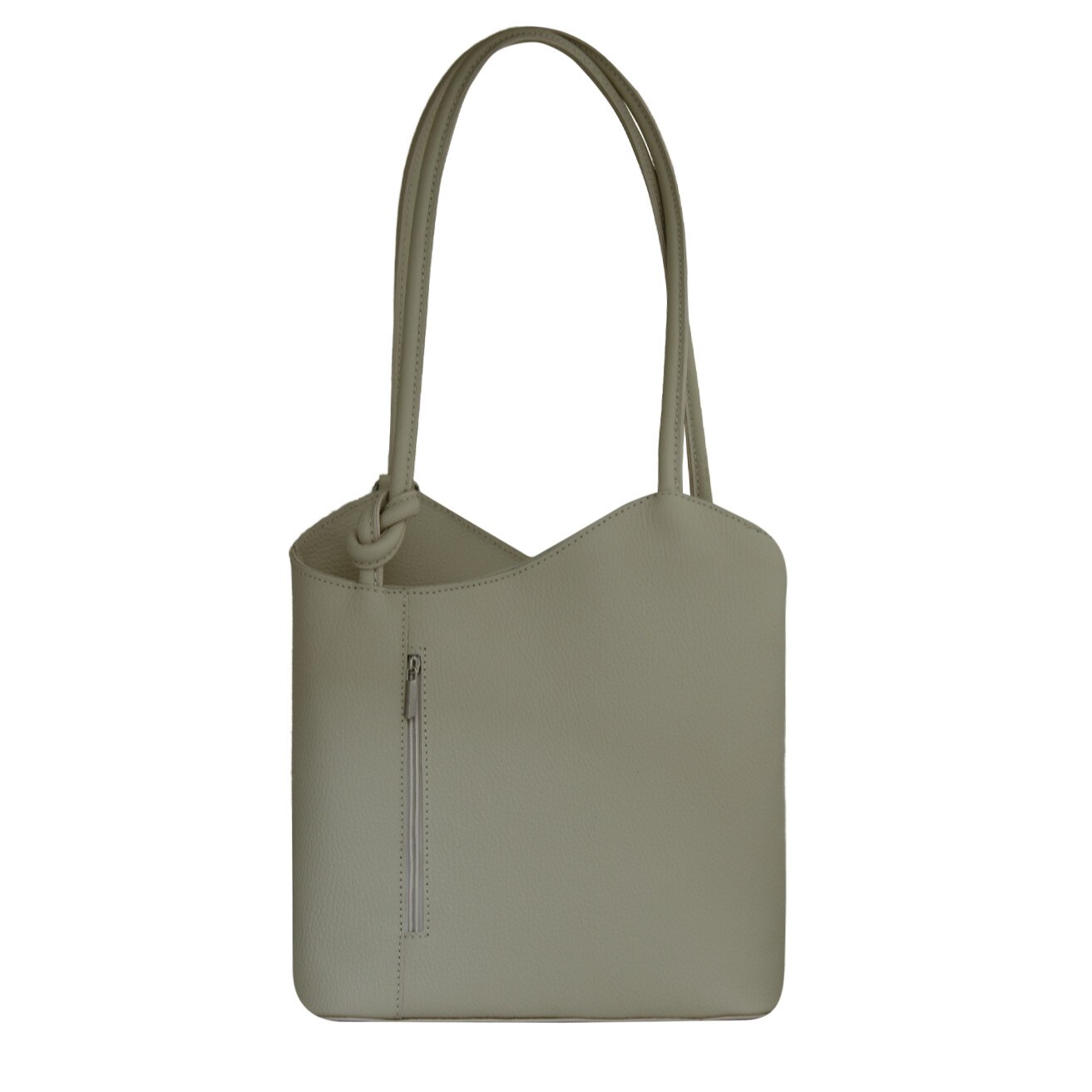 Geanta de dama din piele naturala Eva Bags, Iris 4 bej deschis