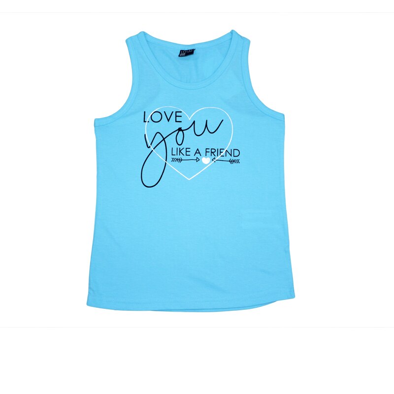 Tricou copii Losan Love You, Bleu