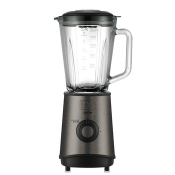 Blender Black & Decker BXJB800E, 800 W, 1.5 l, Negru/Inox Blender Black & Decker BXJB800E, 800 W, 1.5 l, Negru/Inox