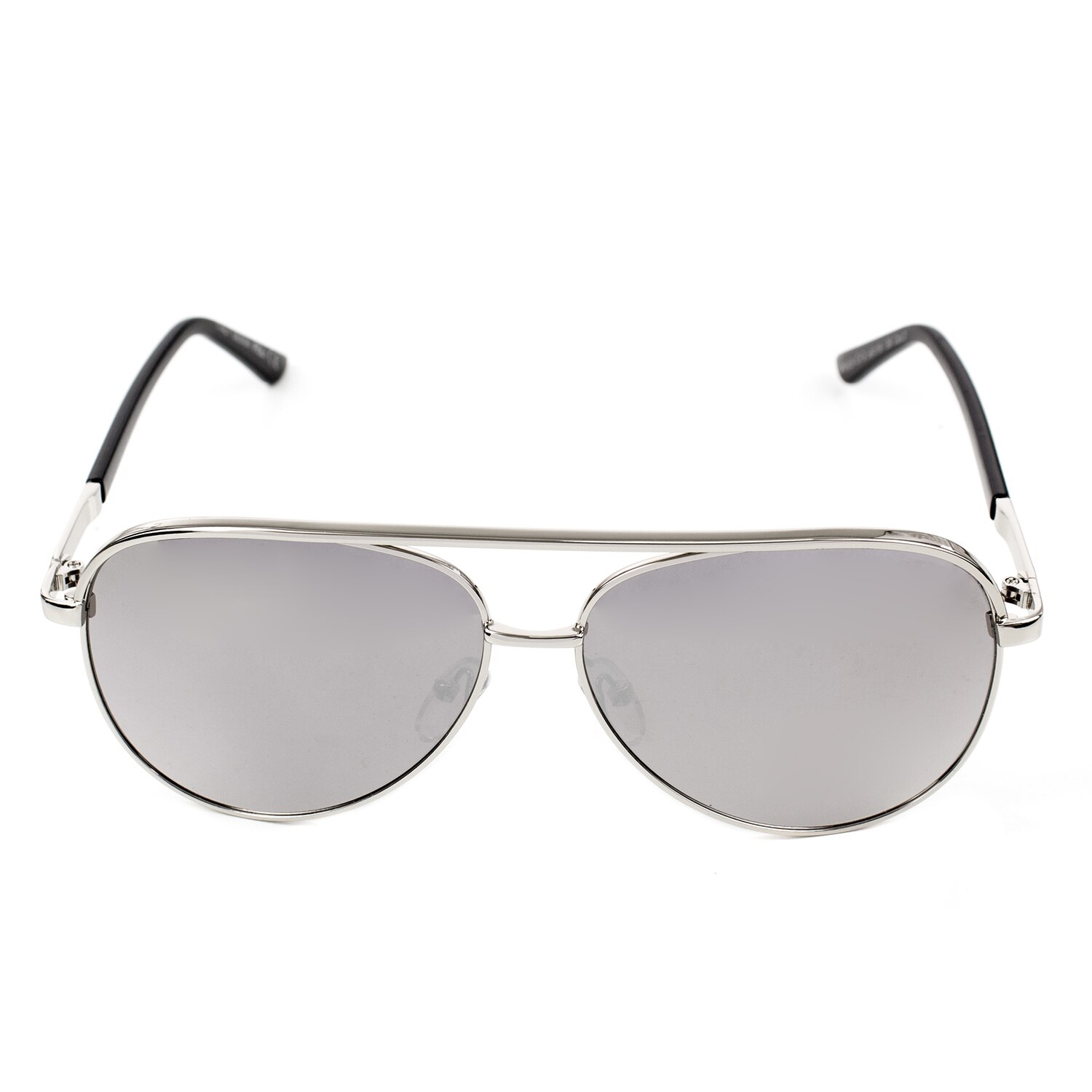 Ochelari de soare barbat lentile oglinda aviator Poli, M25, Gri deschis