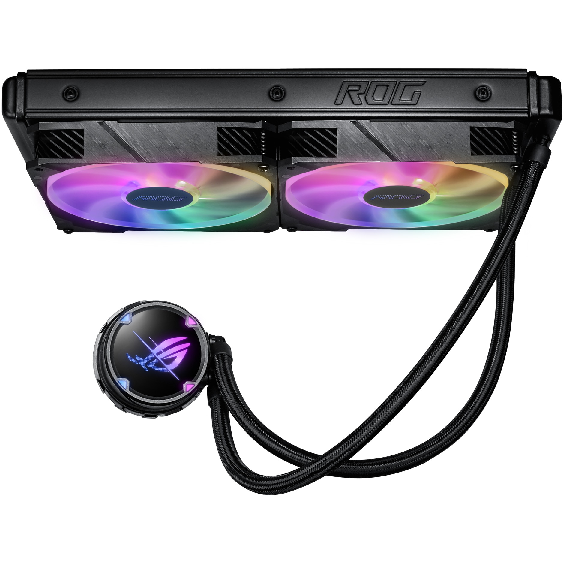 Cooler Procesor ASUS ROG STRIX LC II 280 ARGB, compatibil AMD
