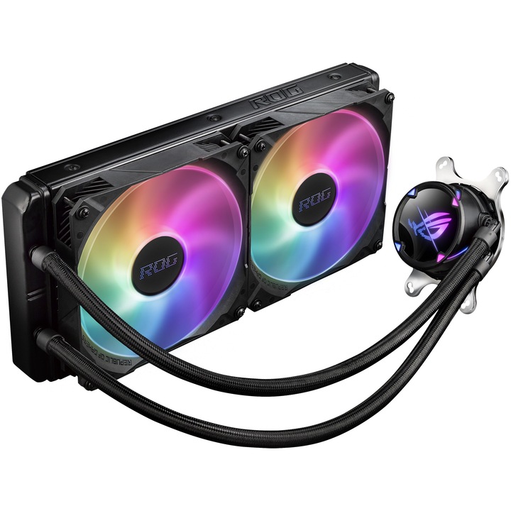 Cooler Procesor ASUS ROG STRIX LC II 280 ARGB, compatibil AMD/Intel