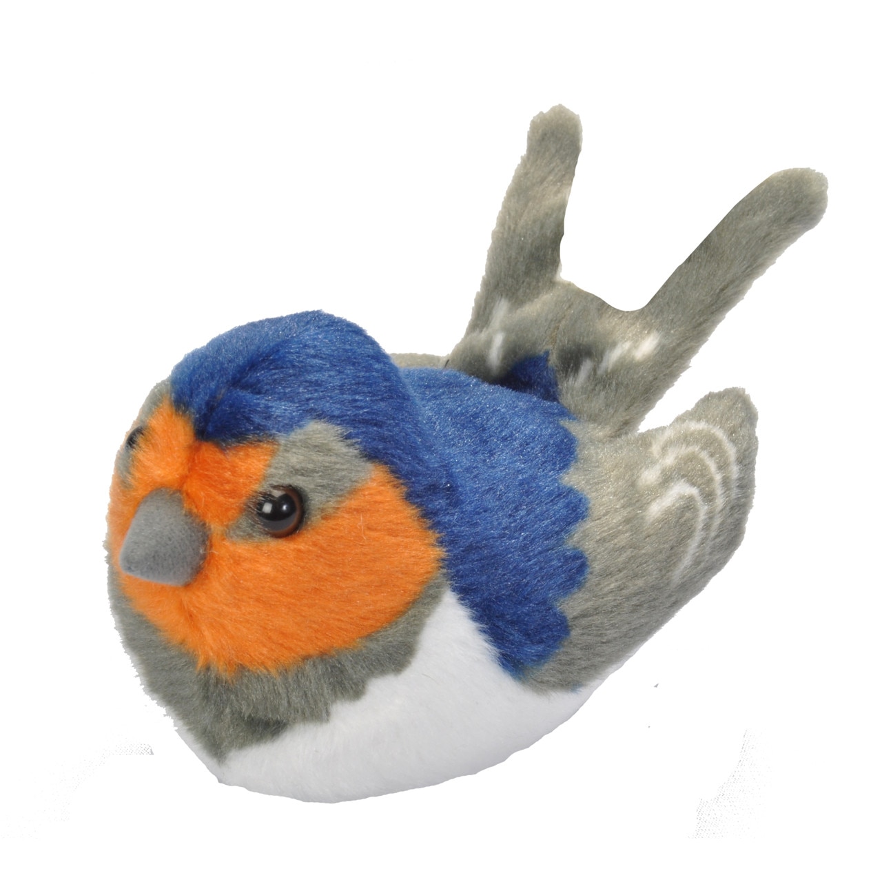 Jucarie plus cu sunet Wild Republic Randunica, Barn Swallow - 13 cm