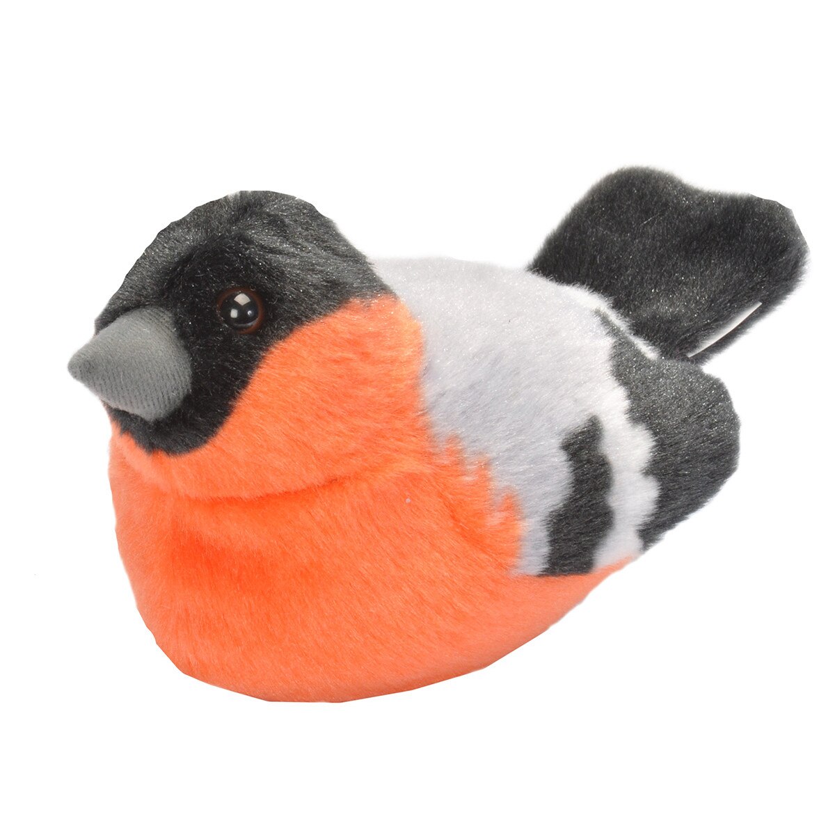 Jucarie plus cu sunet Wild Republic Mugurar, Bullfinch - 13 cm