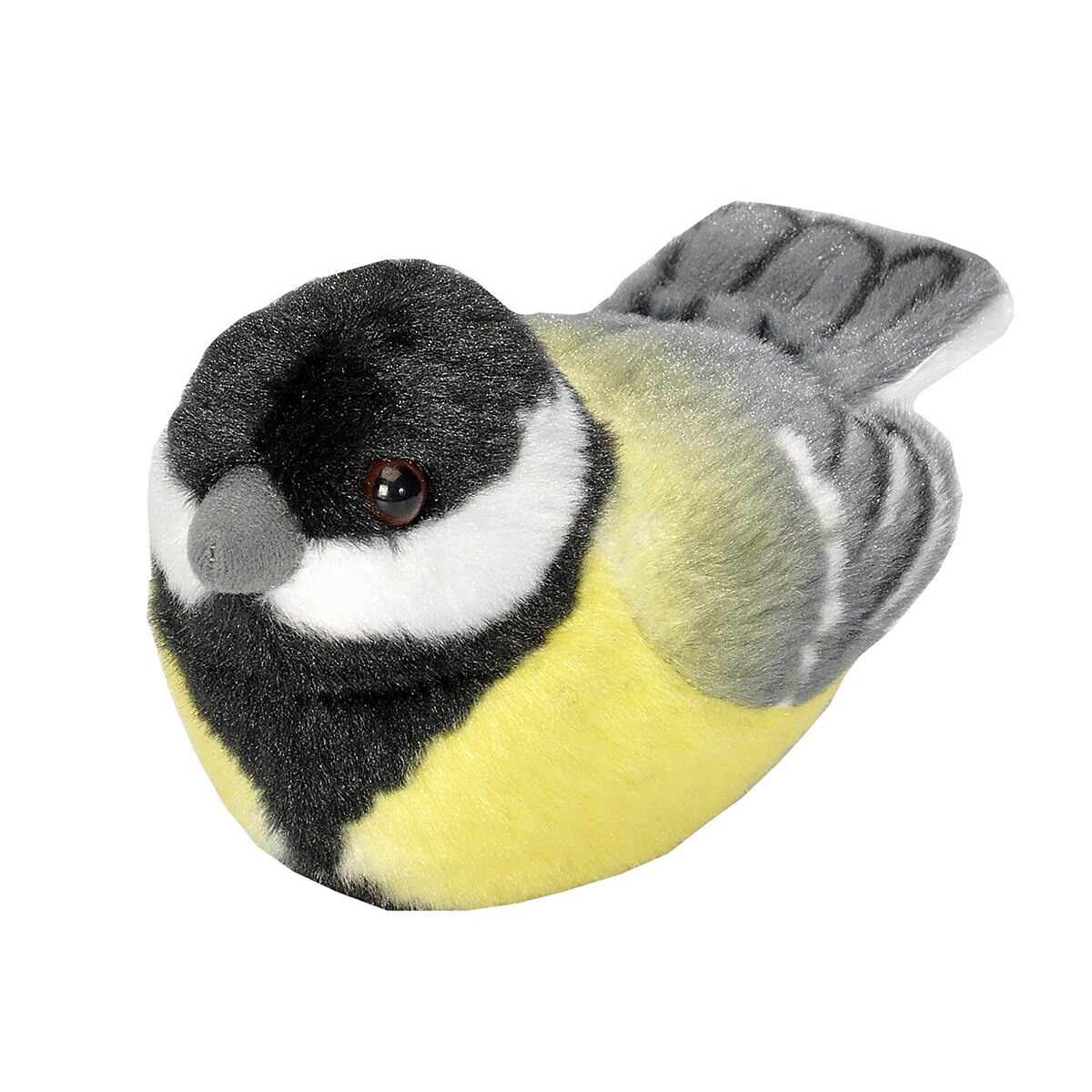 Jucarie plus cu sunet Wild Republic Pitigoi Mare, Great Tit - 13 cm