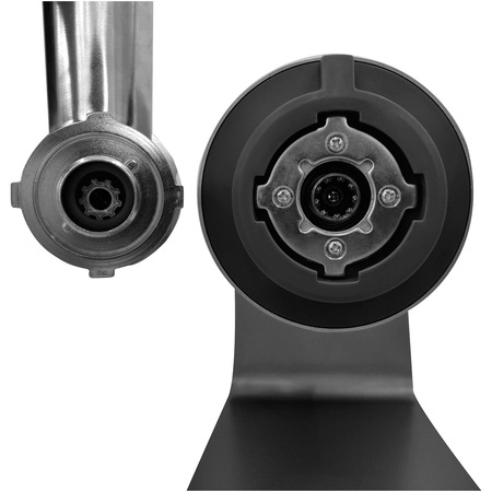 Masina de tocat FRAM FMG-M2000X, 2000W, angrenaje metalice, cutit din inox, 3 site de taiere din inox (3,5,8 mm), accesorii pentru carnati si kibbe, functie “Reverse” , capacitate de tocare: 1.8kg/min, Argintiu