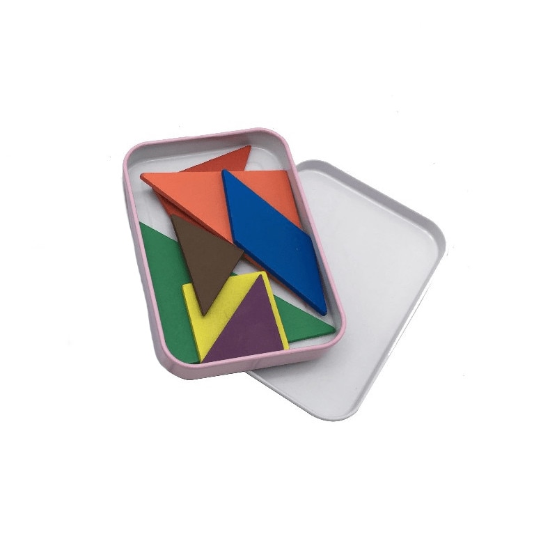 Joc de inteligenta - TANGRAM Puzzle, 7 piese