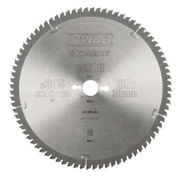 Panza de ferastrau circular Dewalt EXTREME 305x30 80Z DT4283-QZ Panza de ferastrau circular Dewalt EXTREME 305x30 80Z DT4283-QZ