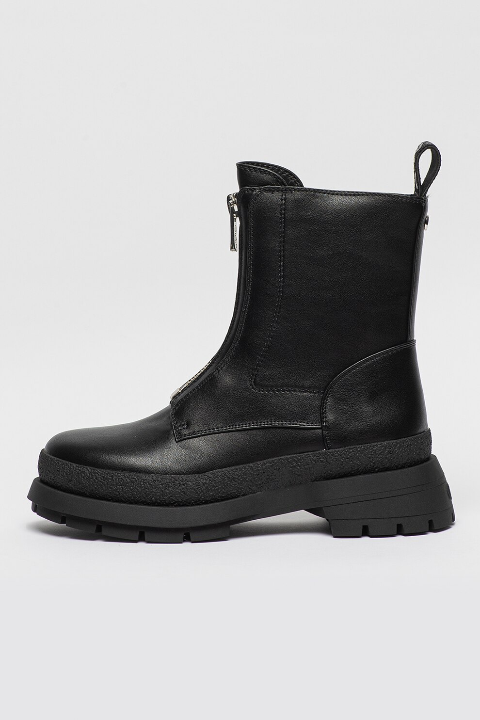 Buffalo, Ghete din piele ecologica Shat, Negru