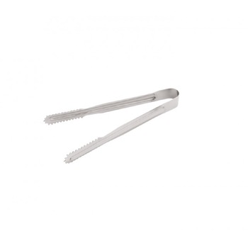 Cleste inox pentru gheata, L=19.5 cm Cleste inox pentru gheata, L=19.5 cm