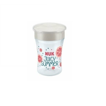 Cana 360, NUK Magic Cup, Editie Limitata, Model Grapefruit, Valva Anticurgere, Forma Ergonomica, Fara BPA, cu Capac de Protectie, Compatibila cu Masina de Spalat Vase, 8luni+, 230ml, Roz Cana 360, NUK Magic Cup, Editie Limitata, Model Grapefruit, Valva Anticurgere, Forma Ergonomica, Fara BPA, cu Capac de Protectie, Compatibila cu Masina de Spalat Vase, 8luni+, 230ml, Roz