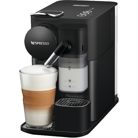 Еспресо машина Nespresso by De’Longhi Lattissima One Evolution EN510.B, 19 бара, 1450 W, 1 л, Черен