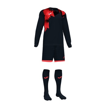 Echipament fotbal portar Joma Zamora 6, Negru/Portocaliu, marimea XL Echipament fotbal portar Joma Zamora 6, Negru/Portocaliu, marimea XL