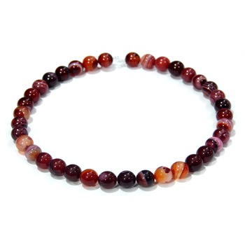 Sirag din pietre semipretioase agat rosu natural pentru bijuterii handmade Sirag din pietre semipretioase agat rosu natural pentru bijuterii handmade