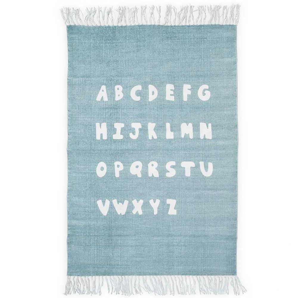 Covoras de joaca, Jollein ABC, 90x130cm, verde