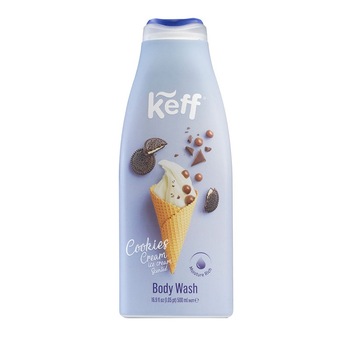 Gel de dus Sano Keff Cookies & Cream, 500ml Gel de dus Sano Keff Cookies & Cream, 500ml