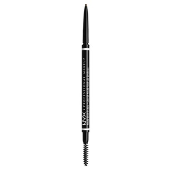 Creion de sprancene NYX, Micro Brow Pencil, Ash Brown Creion de sprancene NYX, Micro Brow Pencil, Ash Brown