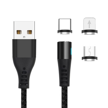 Cablu de date TFO, USB - Lightning, 1 m, Negru Cablu de date TFO, USB - Lightning, 1 m, Negru