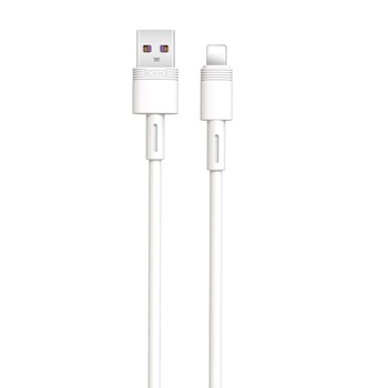 Cablu de date XO, USB - Lightning, 1 m, Alb Cablu de date XO, USB - Lightning, 1 m, Alb