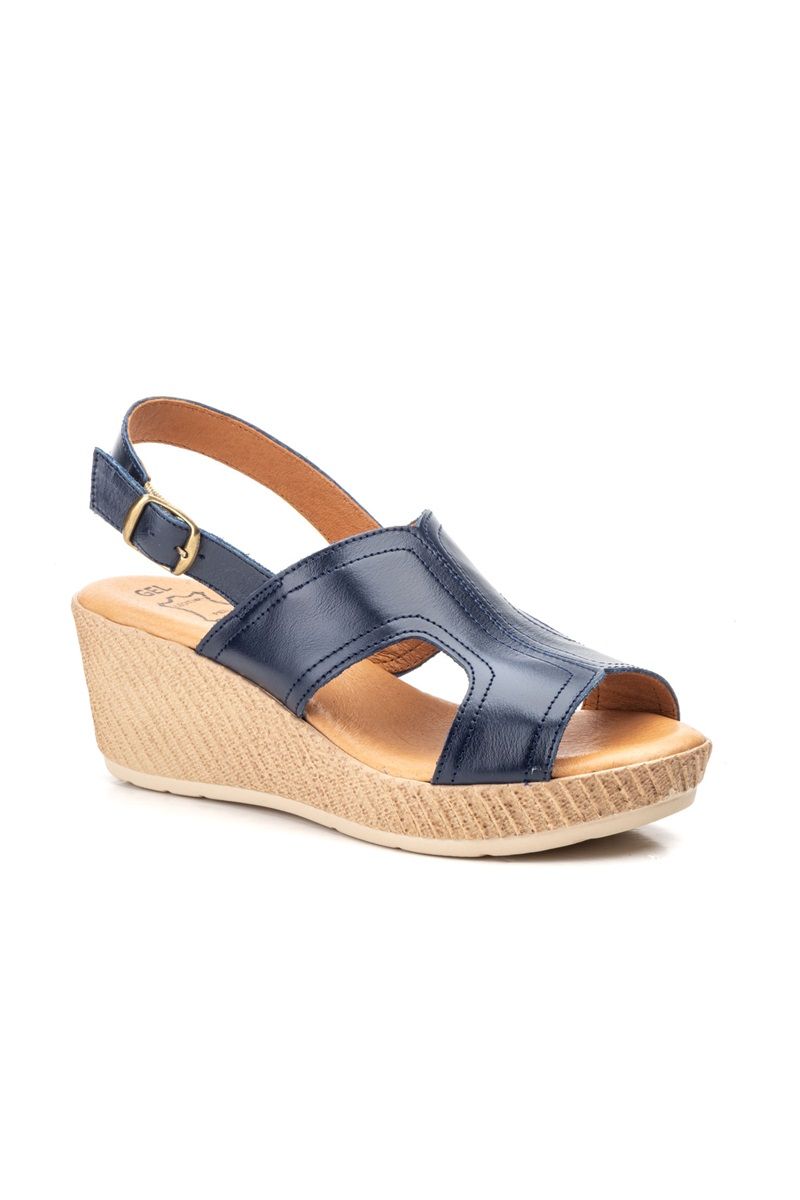 Sandale Dama Myoara cu plataforma Jam, Albastru